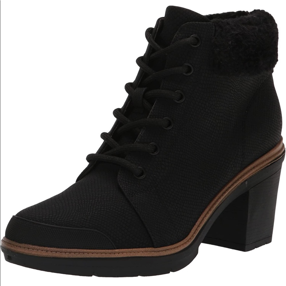Dr. Scholl's Women's Ankle Boot, Size 9, Black & Tan Color